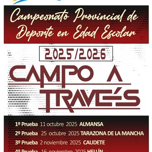 2º JORNADA PROVINCIAL CAMPO A TRAVÉS ‐ ALBACETE