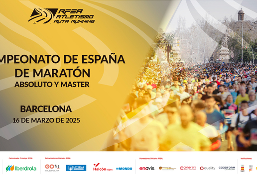 TRES MEDALLAS INDIVIDUALES Y UNA POR EQUIPOS DE NUESTROS ATLETAS EN EL CTO. ESPAÑA DE MARATÓN EN BARCELONA