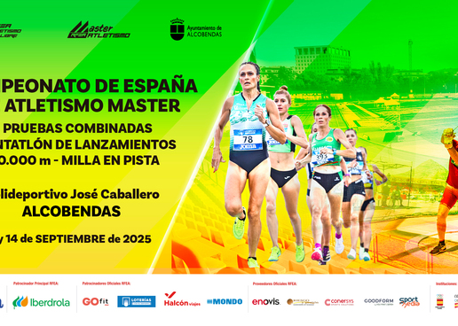 MEDALLAS EN MILLA Y 10.000 ML EN EL NACIONAL MASTER PARA LOS NUESTROS