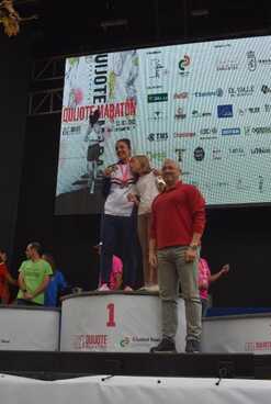 Ángel Carretero Santos  y Ana Belén Muñoz Ruiz Campeones Regionales de Maratón