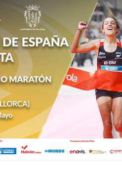 UNA PLATA INDIVIDUAL  DOS DE ORO Y DOS DE BRONCE POR EQUIPOS EN EL CTO ESPAÑA DE MEDIO MARATÓN