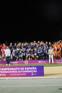 NUESTRA SELECCIÓN DÉCIMA EN EL CAMPEONATO DE ESPAÑA DE FEDERACIONES EN CIUDAD REAL