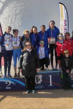 BRAHIM EL OURZADI Y CLARA MACARENA BELL VILLE CAMPEONES REGIONALES DE CAMPO A TRAVÉS