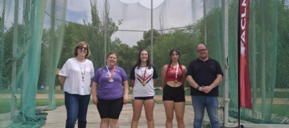 ÁLVARO LÓPEZ Y CLARA EXPOSITO CAMPEONES DE CLM DE MARTILLO