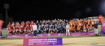 NUESTRA SELECCIÓN DÉCIMA EN EL CAMPEONATO DE ESPAÑA DE FEDERACIONES EN CIUDAD REAL