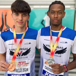 Asabu Pines y Unai Naranjo fueron Plata, mientras que Ana Gálvez y José Daniel Jiménez Bronce en el Sub-20 de Castellón