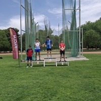ÁLVARO LÓPEZ Y CLARA EXPOSITO CAMPEONES DE CLM DE MARTILLO